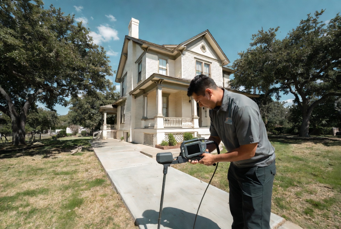 Cultural District Fort Worth home with slab leak detection expert
